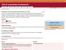 Tablet Screenshot of elframework.org